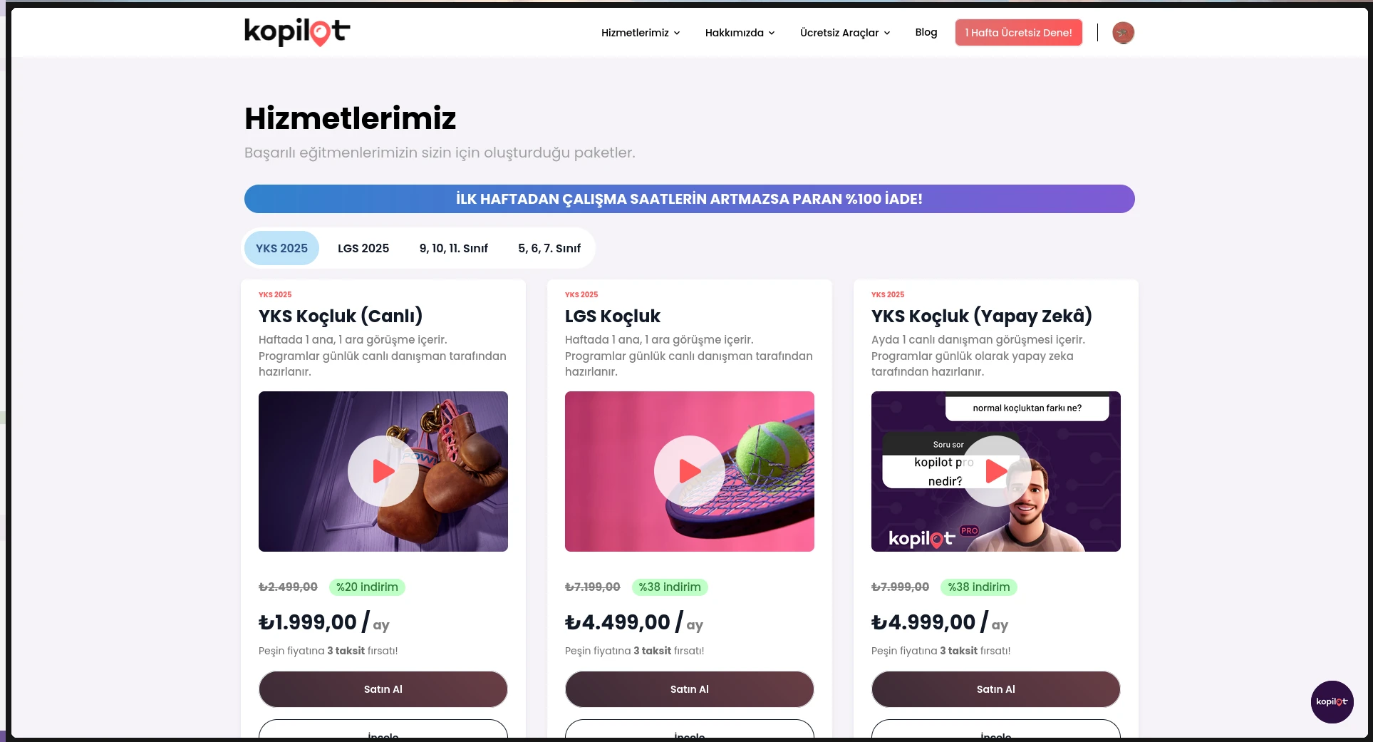 YKS Koçluk (Eski) 2